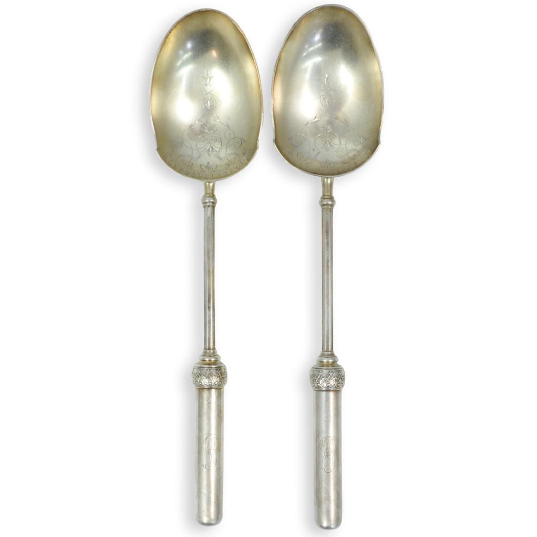 (2 Pc) Gorham Silver Plated Serving Utensils (1 of 4)