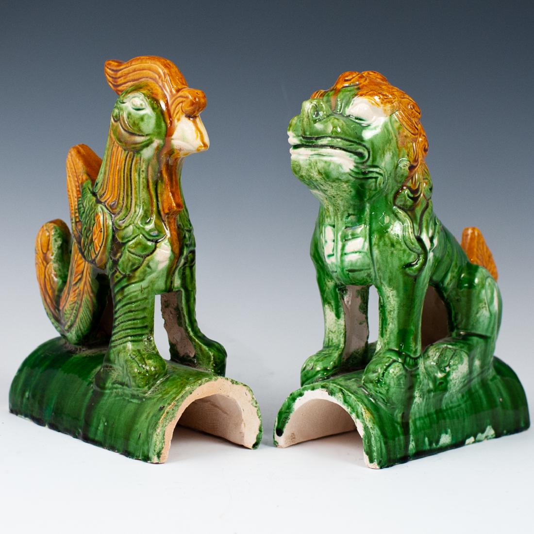 Chinese Sancai Glazed Roof Tiles (1 of 5)