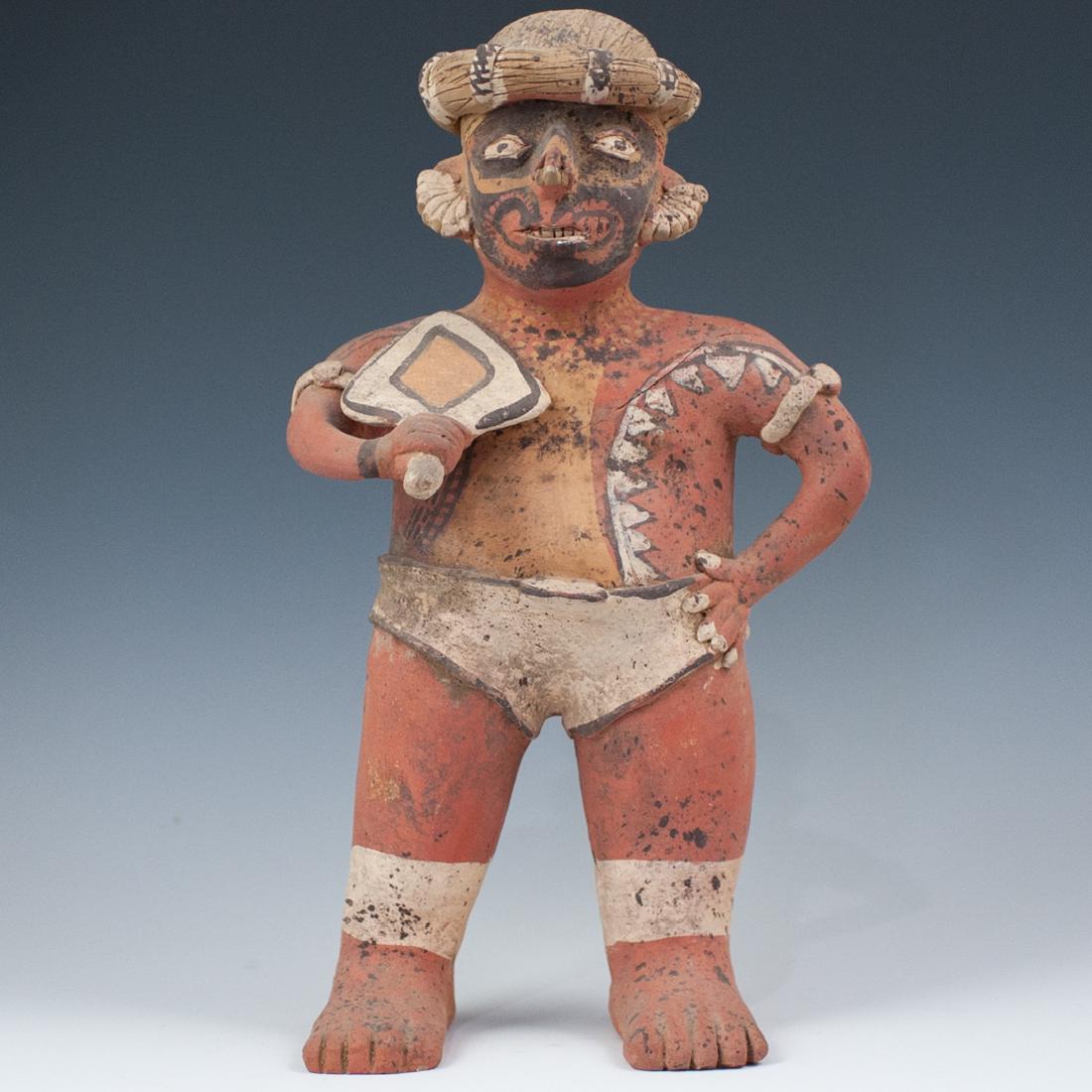 Pre-Columbian Style Ceramic Effigy (1 of 3)