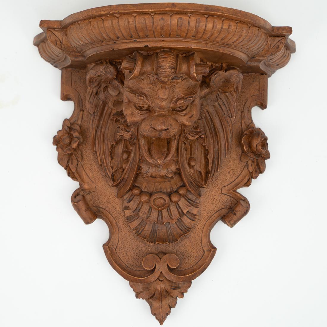 Ceramic Figural Wall Pedestal (1 of 5)