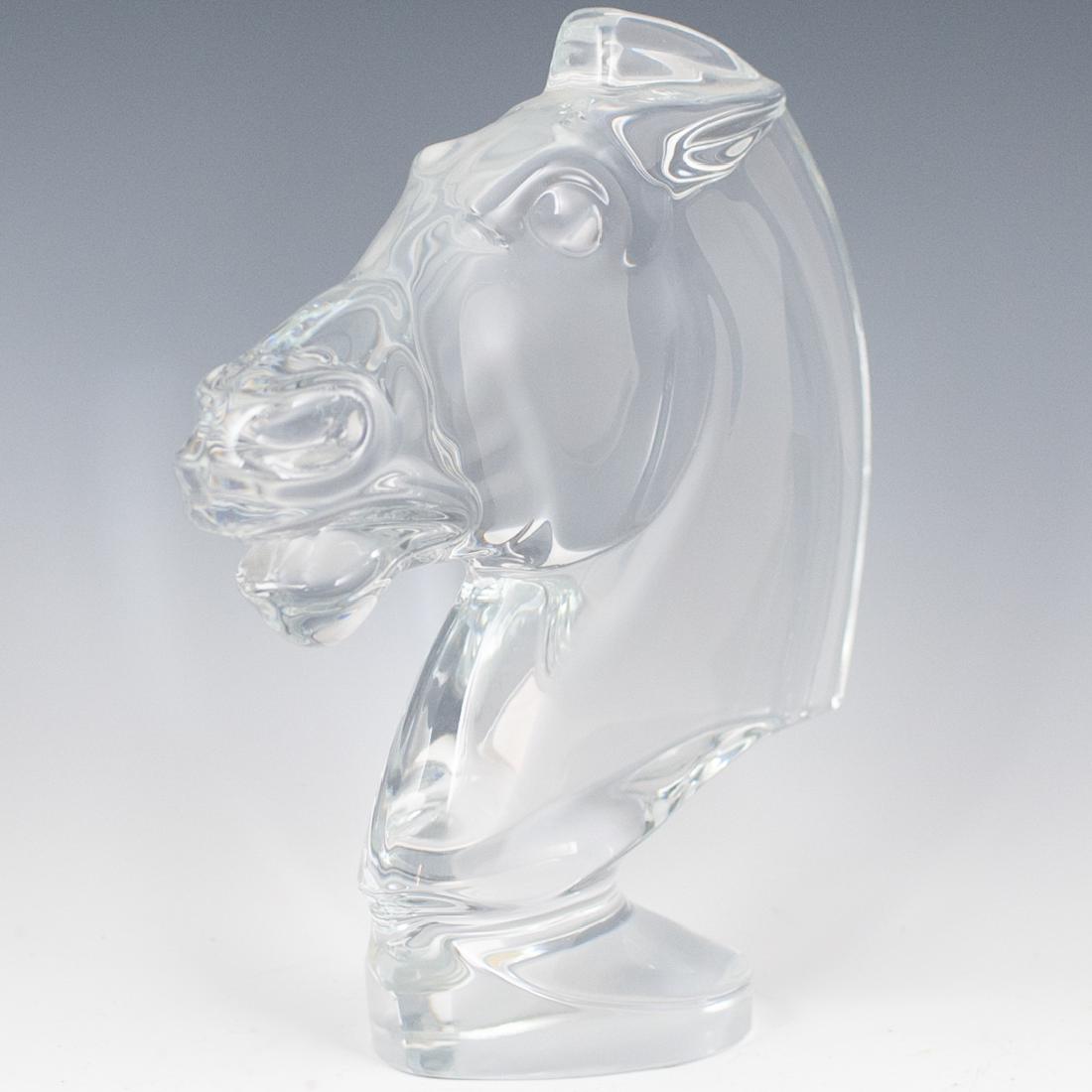 Sevres Crystal Horse Head (1 of 4)