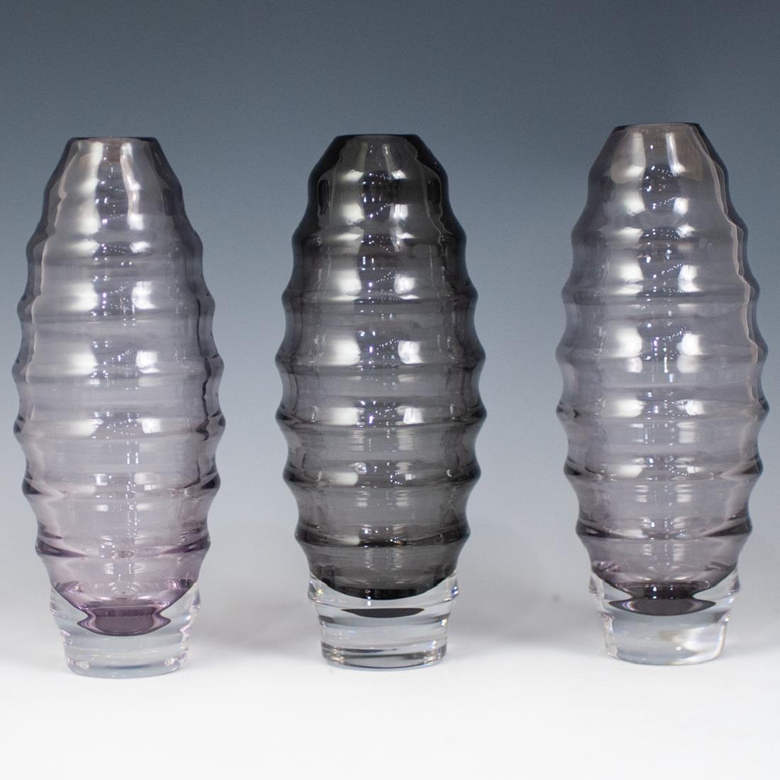 Three Orrefors Crystal Vases (1 of 4)