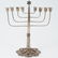 Judaic Silver Filigree Menorah