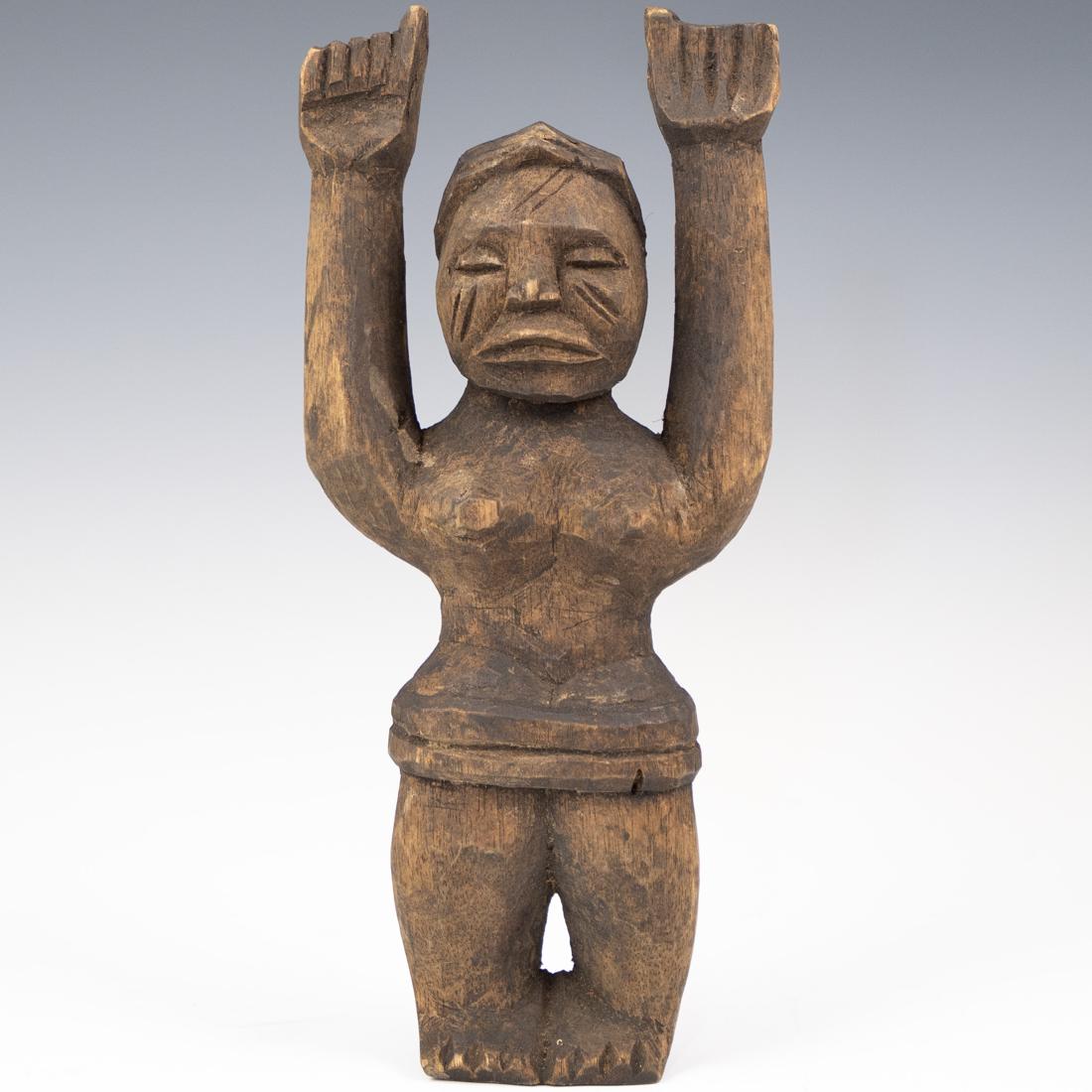 West African Carved Tribal Sculpture (1 of 2)