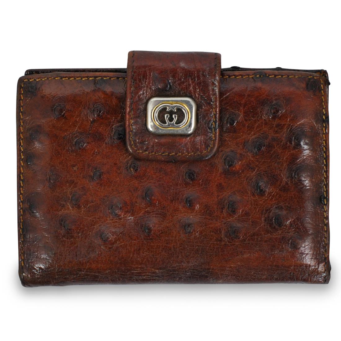 Gucci Ostrich Card Case (1 of 3)