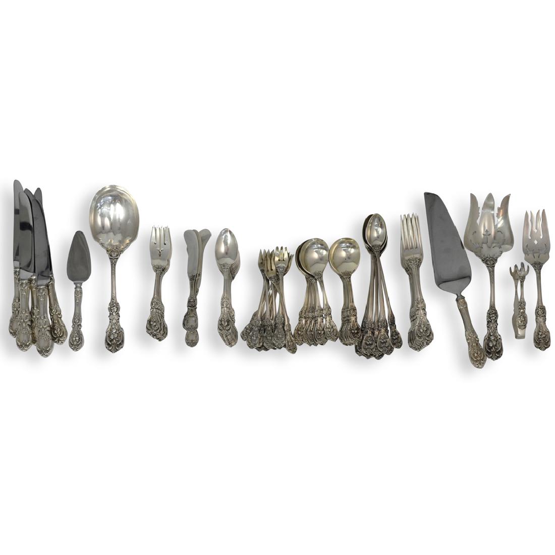 (111 Pc) Reed and Barton Sterling Silver Dinner Service (1 of 6)