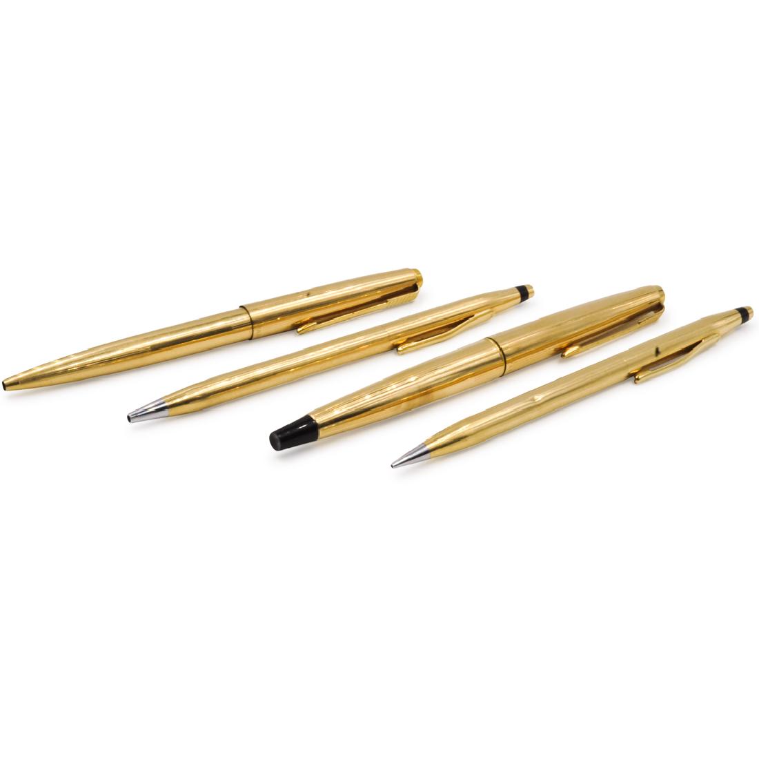 (4 Pc) 14K Gold Pens (1 of 10)