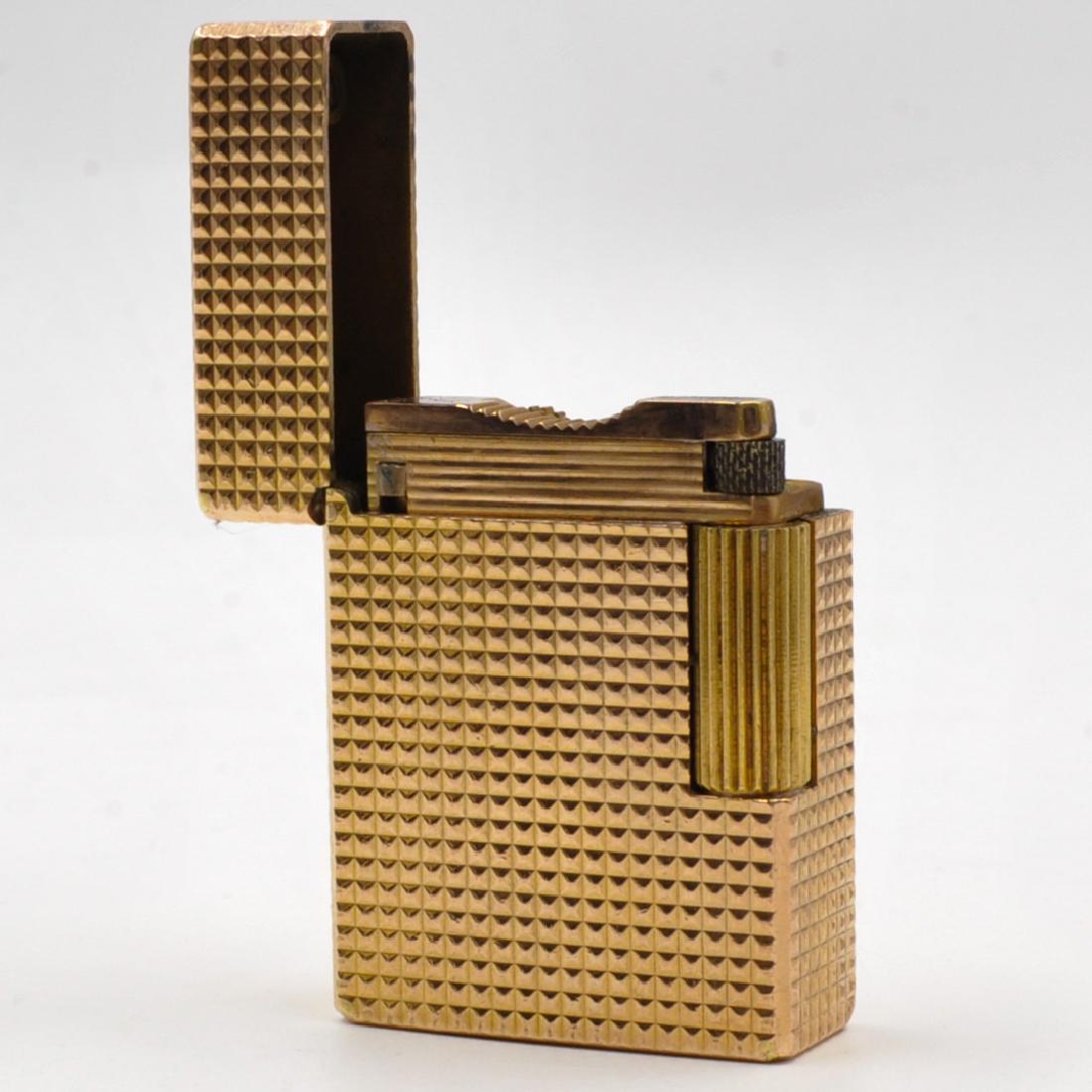 Vintage Dupont Gold Plated Lighter (1 of 6)