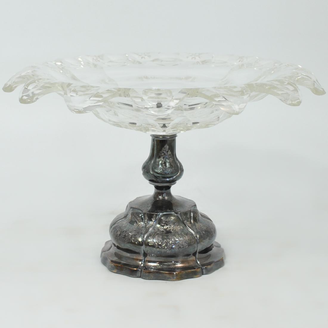 European Silver Footed Candy Dish (1 of 8)