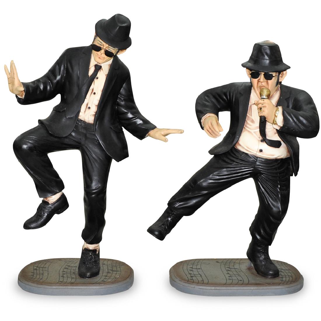 (2 Pc) Blues Brothers Resin Sculpture (1 of 5)