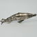 Pair of Egyptian .900 Silver Articulated Fishes - 5