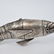 Pair of Egyptian .900 Silver Articulated Fishes - 7