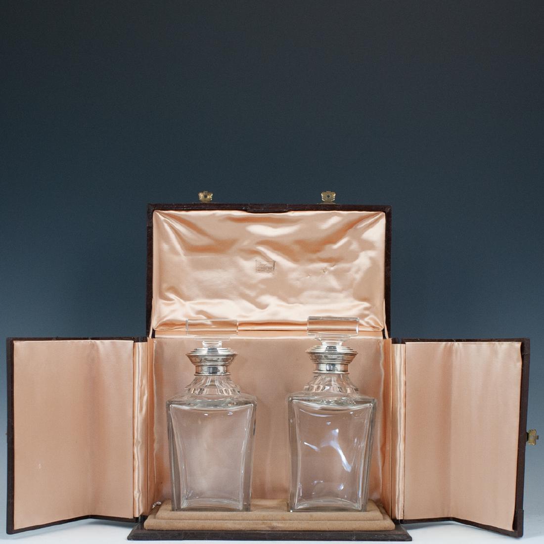 Juan E. Corona Sterling & Crystal Decanters (1 of 7)