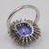 8.49ct Natural Sapphire and Diamond Ring - 5