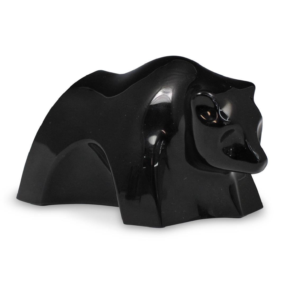 Baccarat Colored Crystal Bear Figurine (1 of 3)