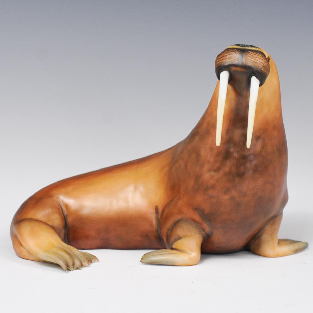 Herend Naturalistic Porcelain Walrus (1 of 5)