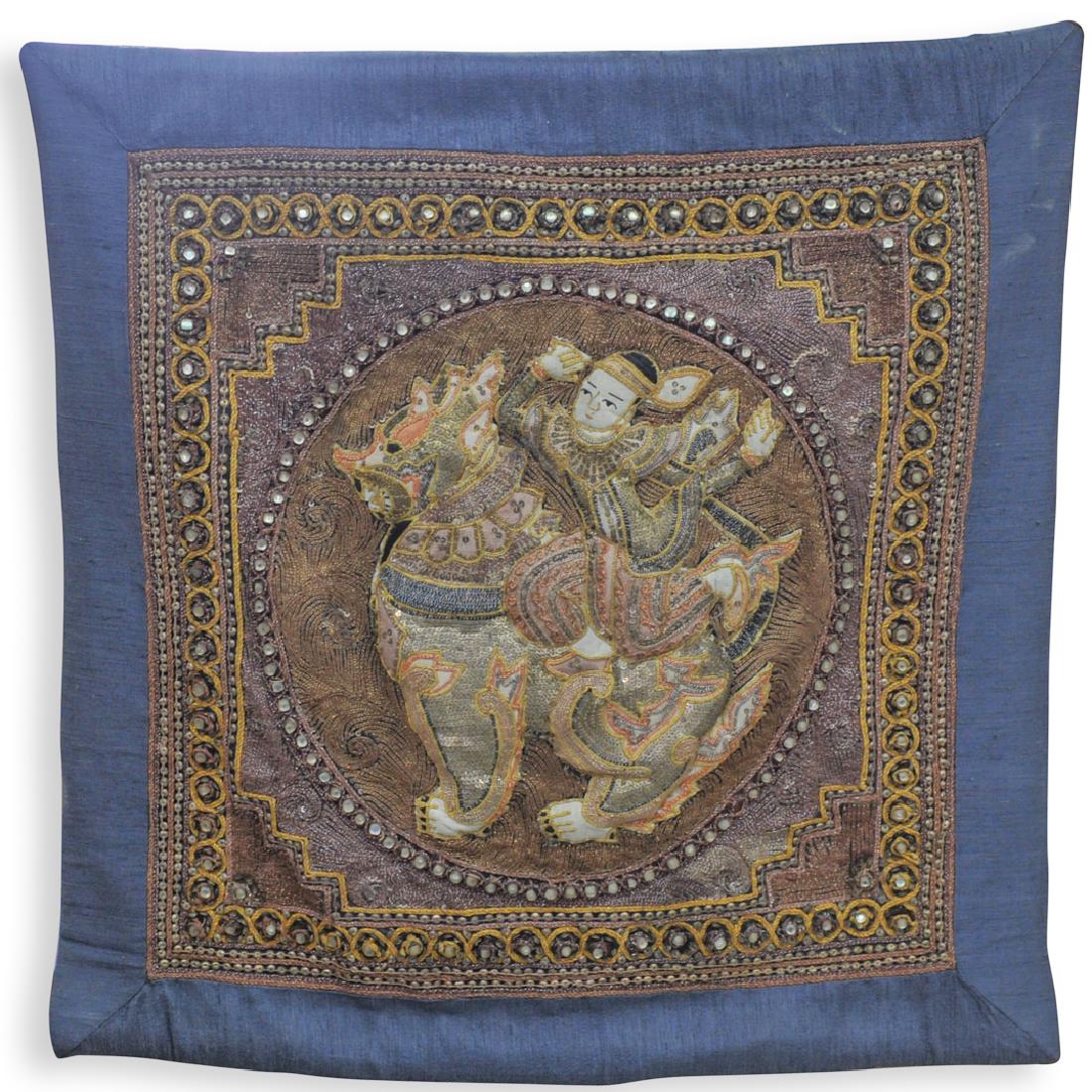 Thai Hand Beaded Tapestry (1 of 3)