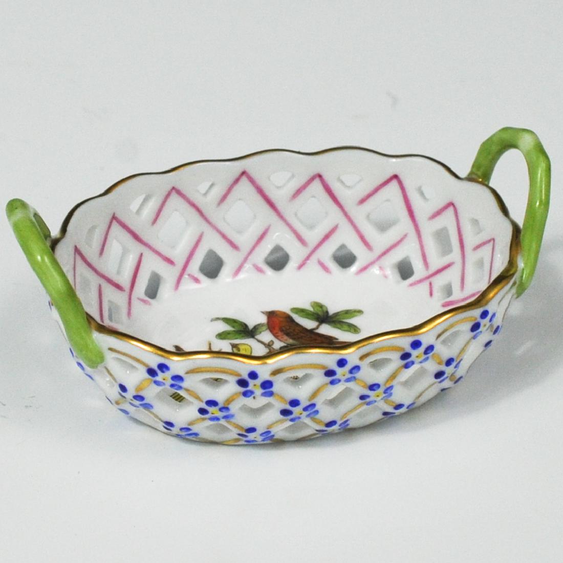 Herend Reticulated Rothschild Basket (1 of 3)