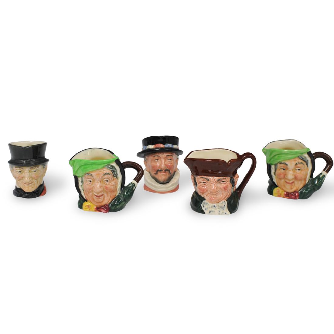 (5 Pc) Royal Doulton Toby Character Jugs (1 of 6)