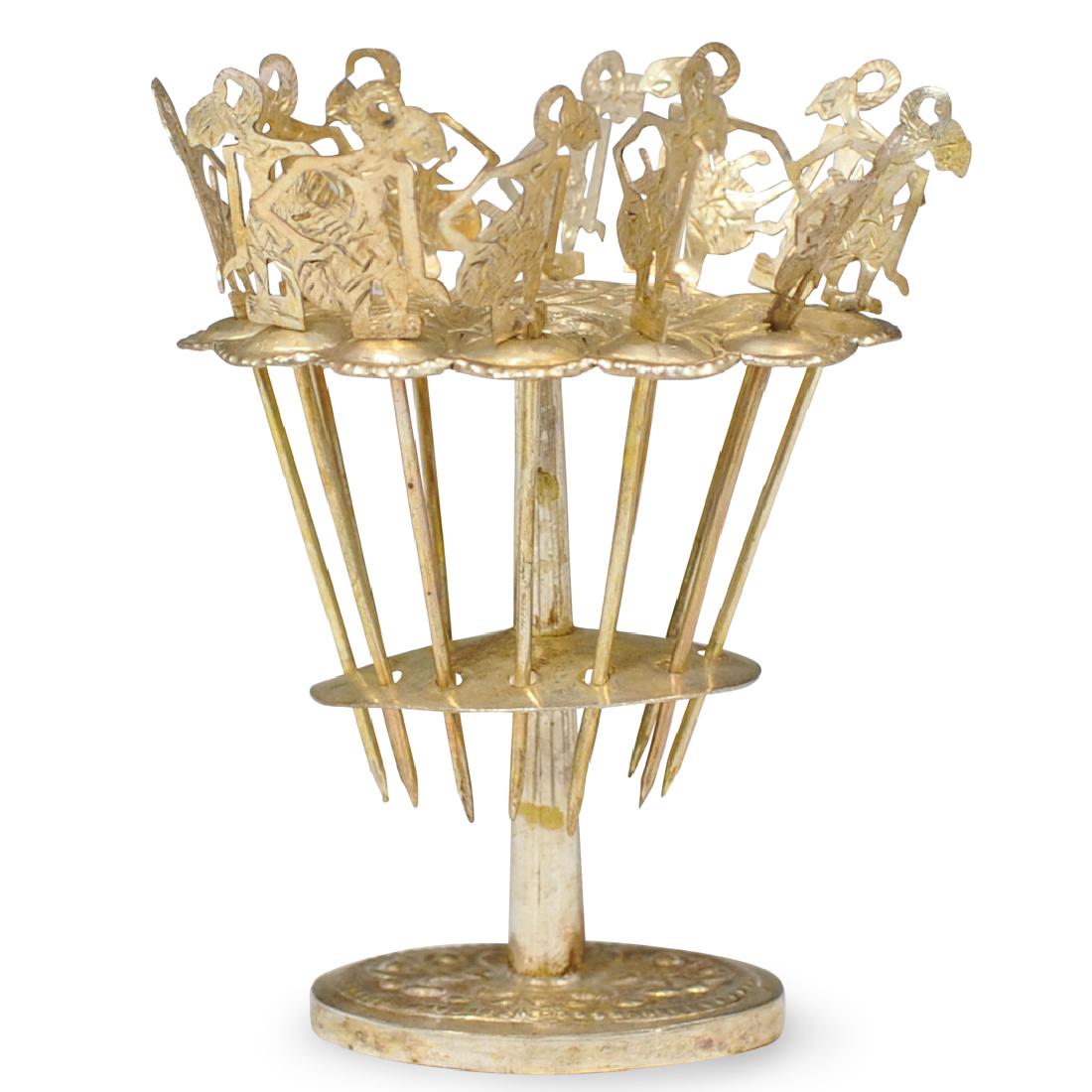 Vintage Silver Plated Cocktail Picks (1 of 3)