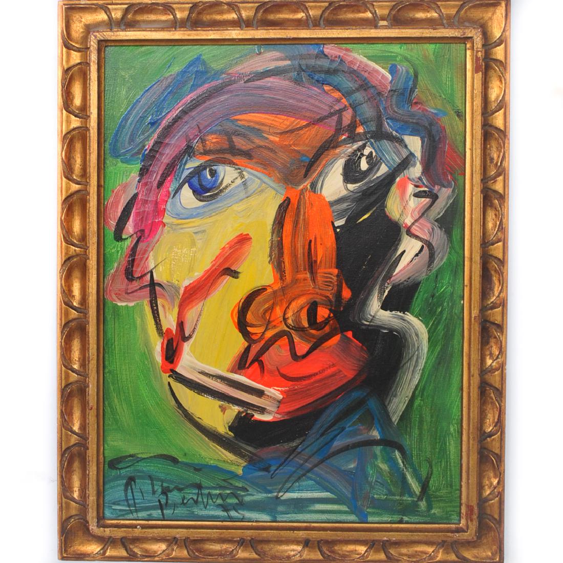 Peter Keil (German, b. 1942) Oil on Board (1 of 4)