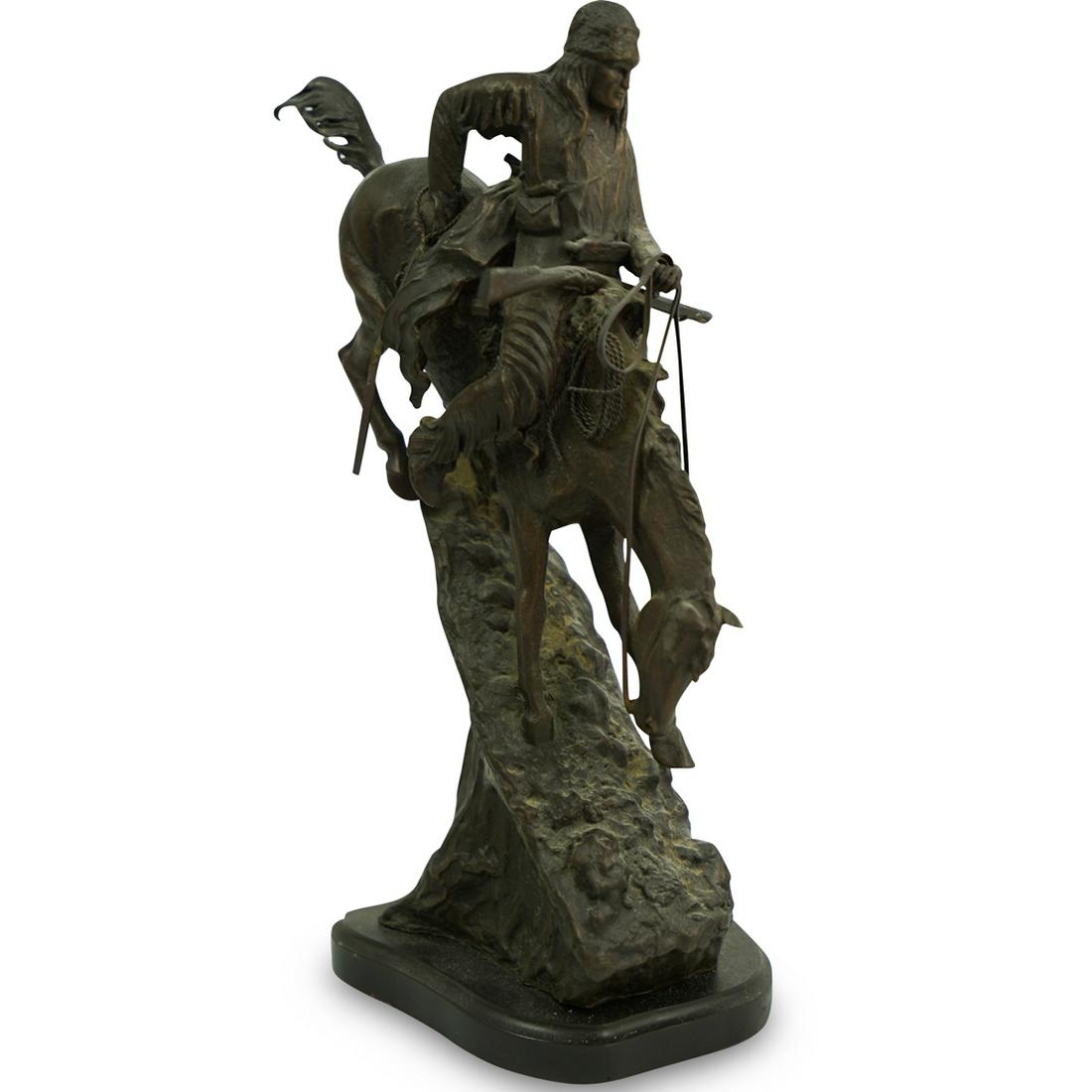 Mountain Man Bronze After Frederick Remington (1 of 5)