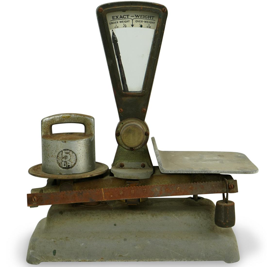 Antique Cast Iron Scale (1 of 5)
