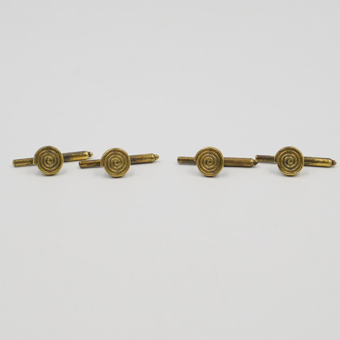 Set of Two Sterling Silver Cufflinks (1 of 2)