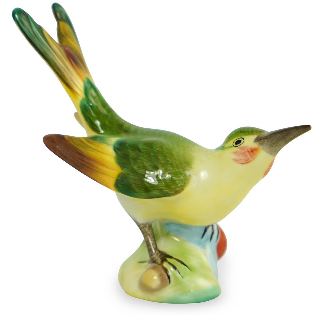 Herend Porcelain Naturalistic Bird (1 of 4)