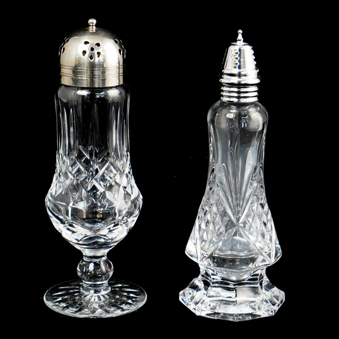 (2 Pc) Waterford Crystal Salt Shaker (1 of 4)