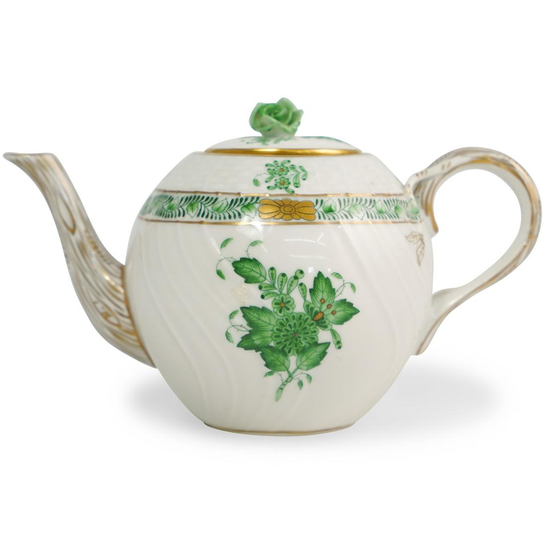 Herend Porcelain "Chinese Bouquet" TeapotÃ‚ (1 of 5)