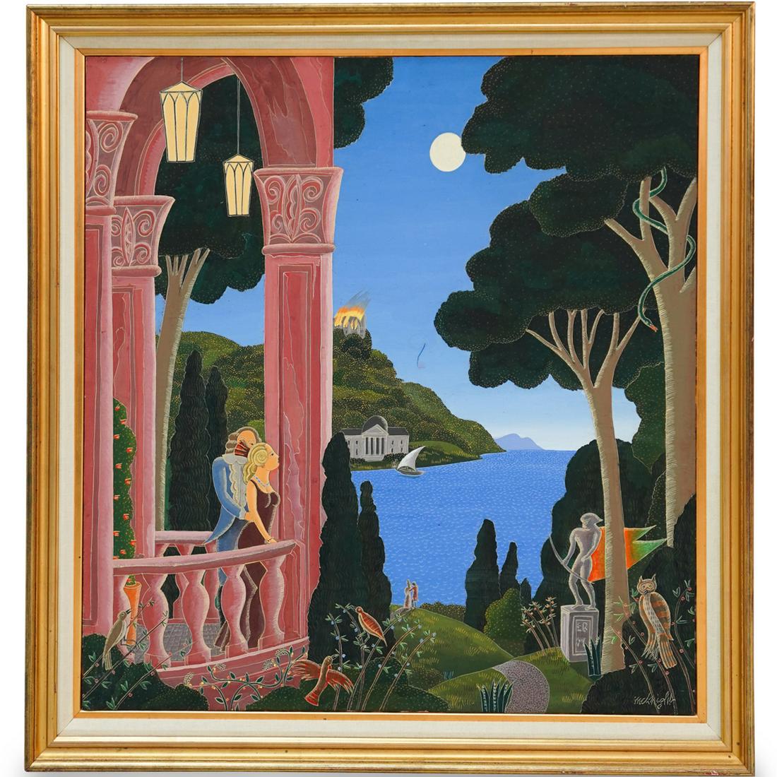 Thomas McKnight (American, b. 1941) Oil Painting (1 of 4)