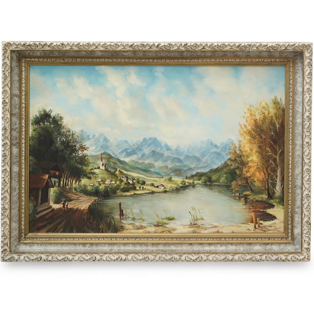 J. Schauermann Oil Painting (1 of 5)