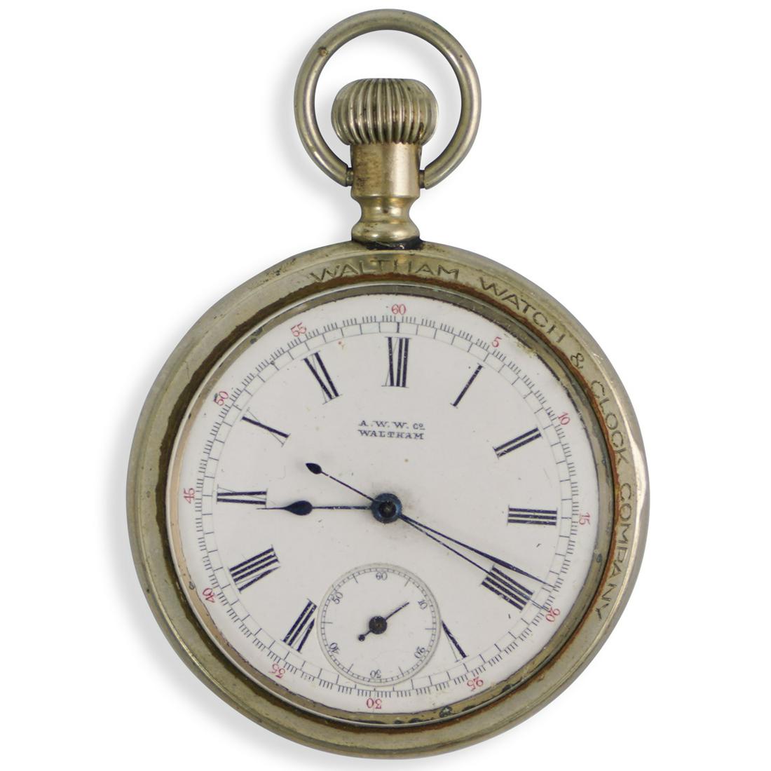 Waltham Open Face Pocket Watch (1 of 4)