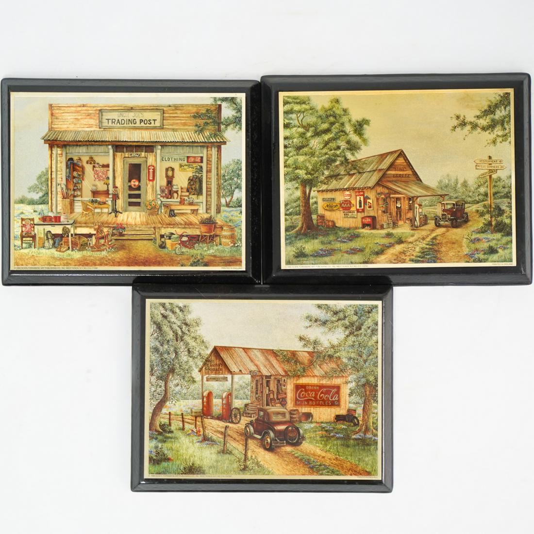 (3 Pc) Scafa Tornabene Coca Cola Prints (1 of 5)