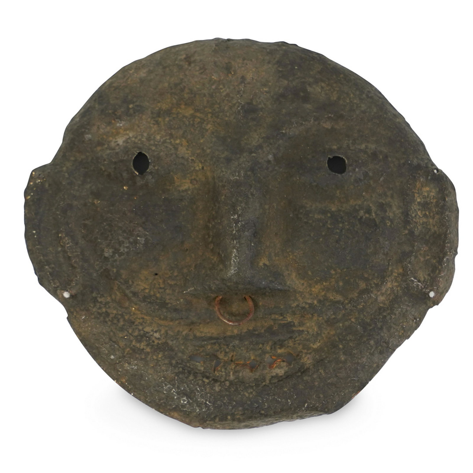 Japanese Primitive Mixed Metal Mask (1 of 4)