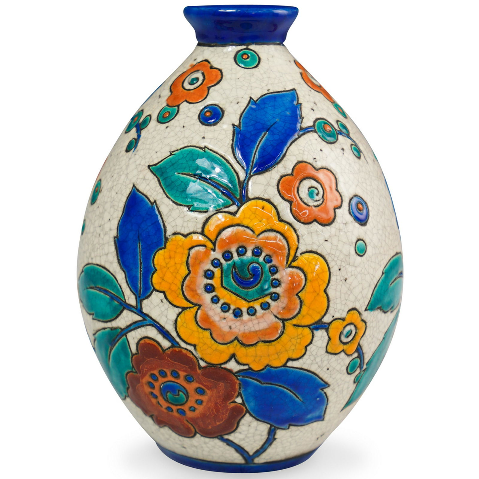 Boch Freres Keramis Ceramic Vase (1 of 4)