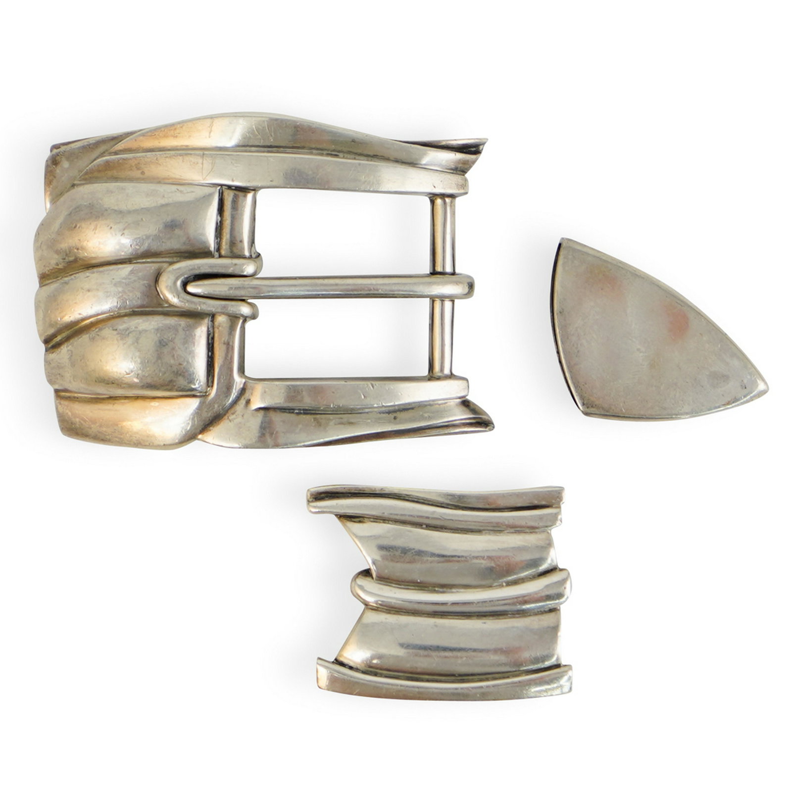 Sterling Silver Buckle Set (1 of 2)