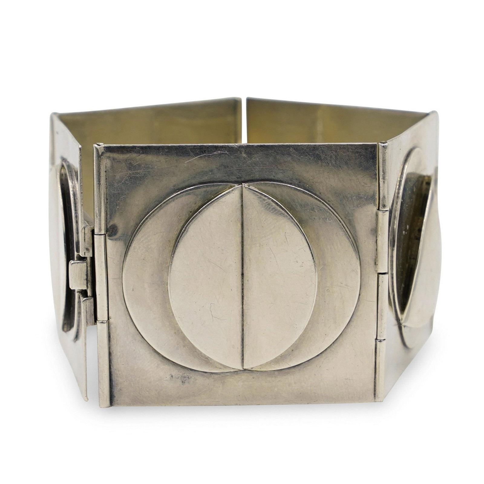 Bejar Mexican Sterling Mechanical Bracelet (1 of 4)