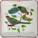 (131 Pc) Lynn Chase "Parrots of Paradise" Porcelain - 11