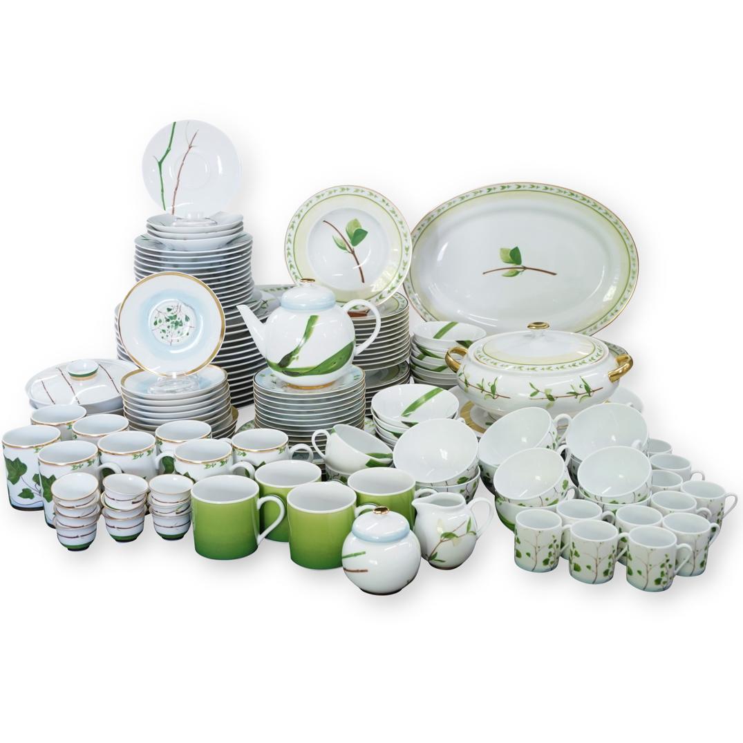 (193 Pc) Raynaud "Verdures" Porcelain Dinner Service (1 of 16)
