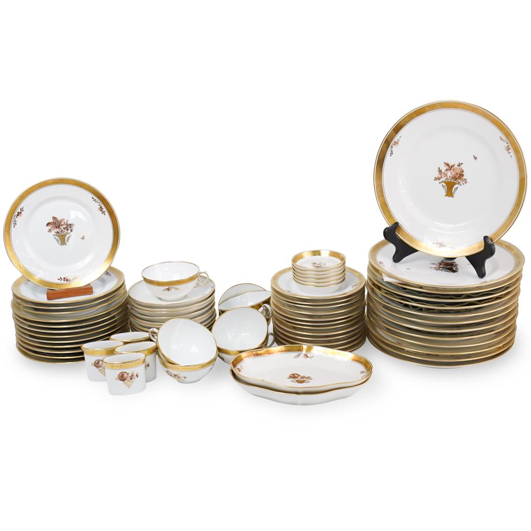 (78 Pc) Royal Copenhagen Porcelain Dinner Service (1 of 8)