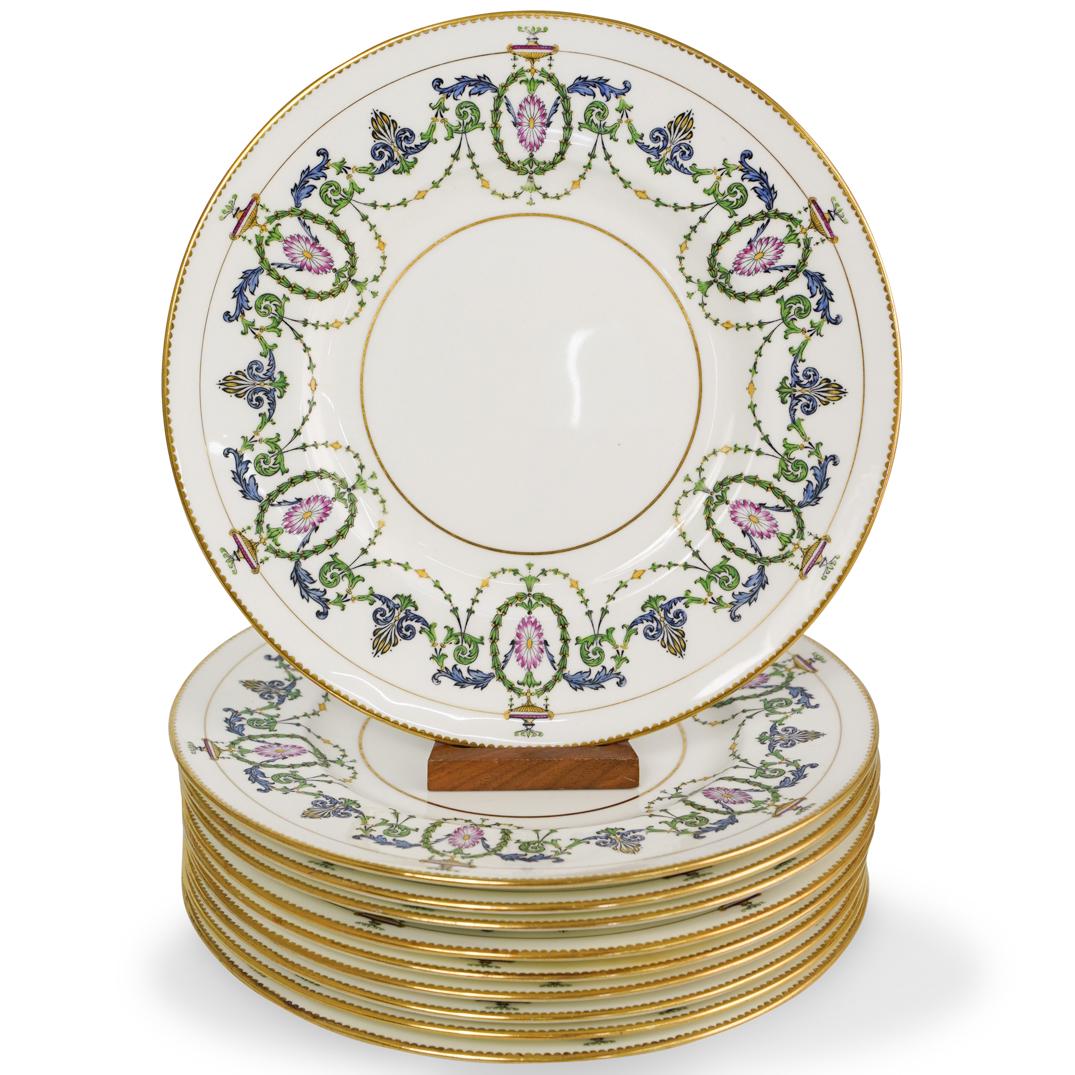(10 Pc) Minton Porcelain Dinner Plates (1 of 3)