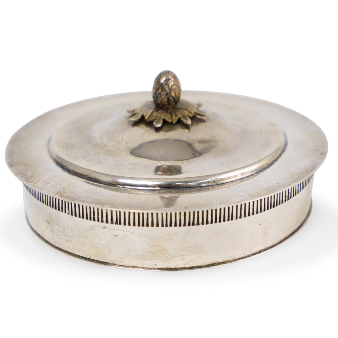 Vintage Sterling Silver Catholic Communion Box (1 of 4)