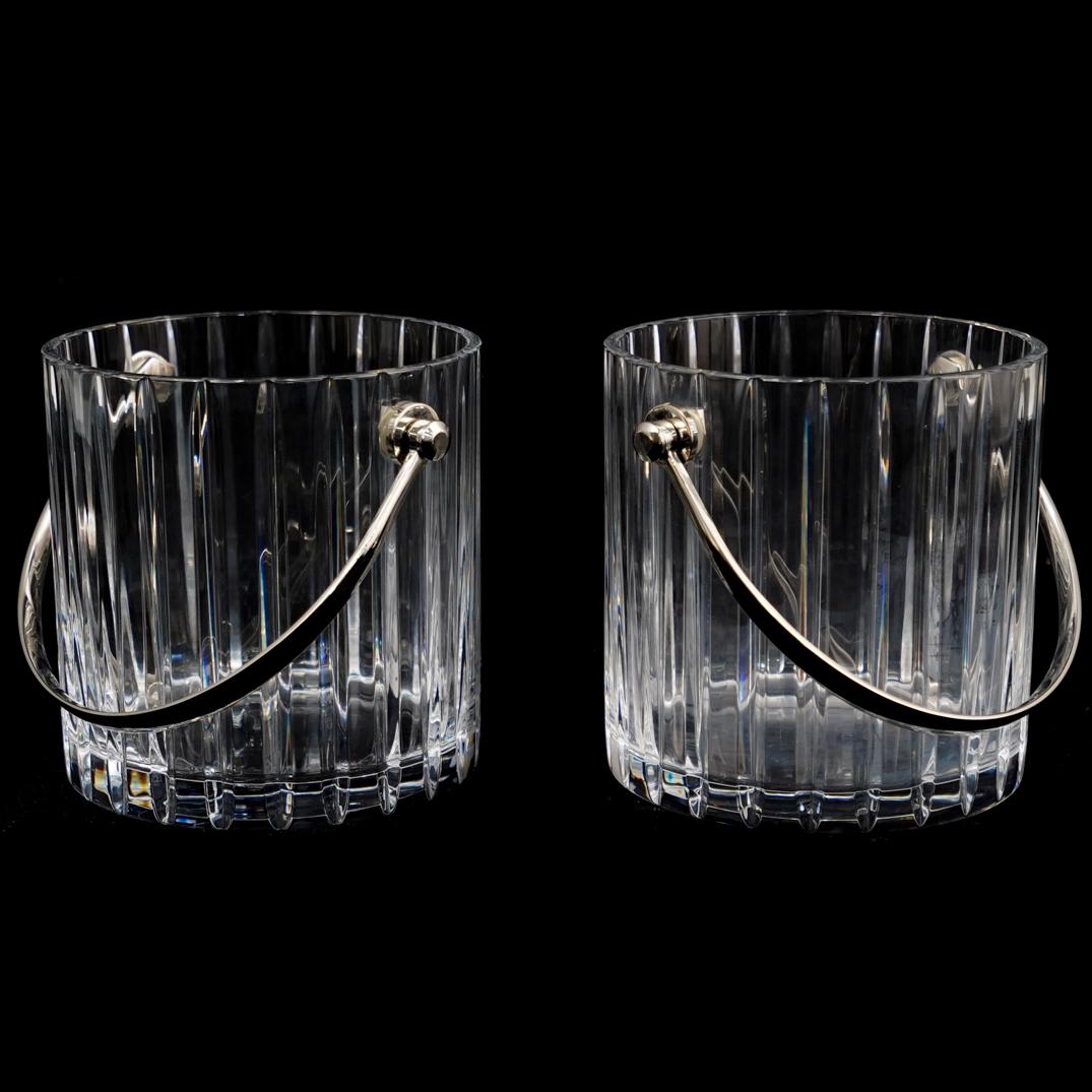 Two Baccarat Crystal "Harmonie" Ice Buckets (1 of 4)