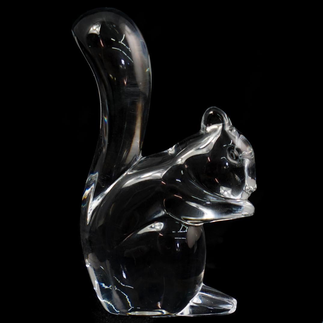 Baccarat Crystal Squirrel Figurine (1 of 3)