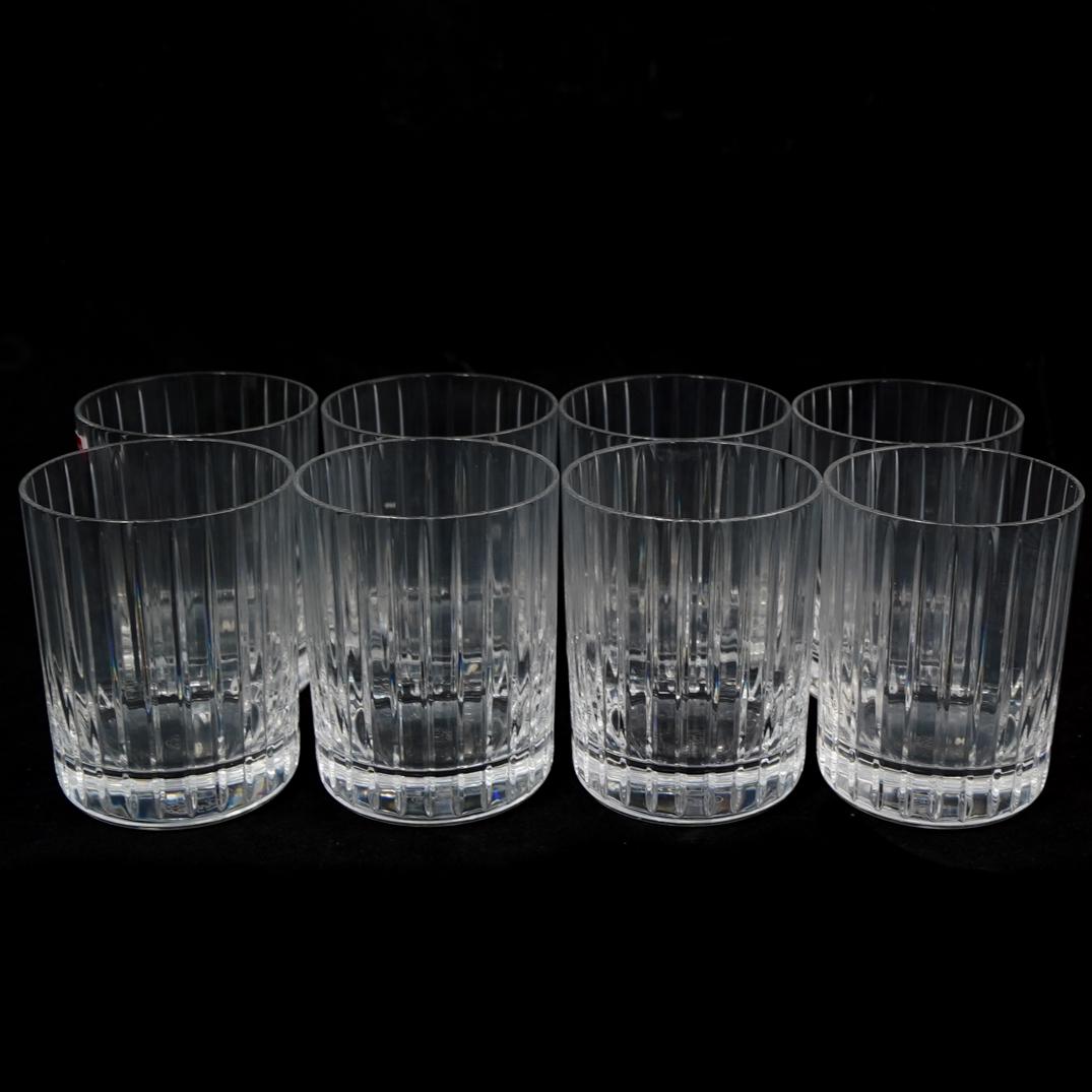 (8 Pc) Baccarat Crystal Tumbler Glass (1 of 3)