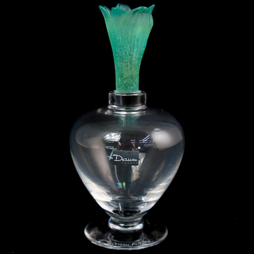Daum Crystal "Amaryllis" Perfume Bottle (1 of 4)