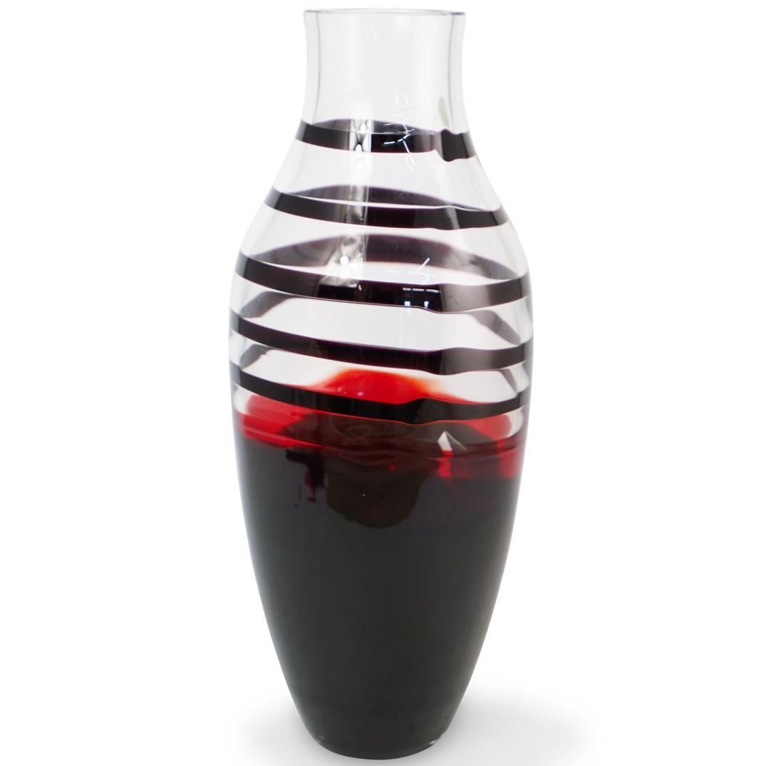 Carlo Moretti Murano Art Glass Vase (1 of 3)