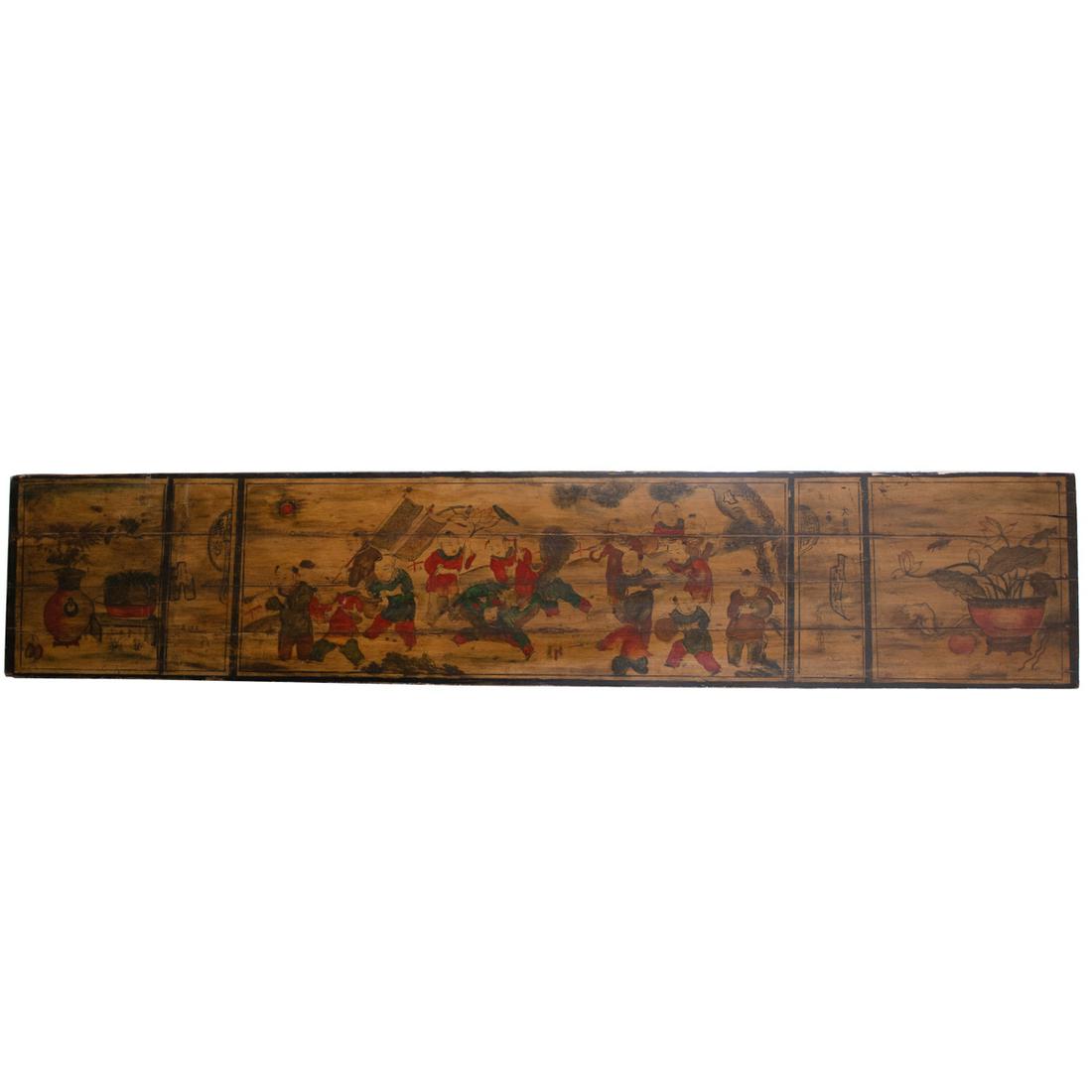 Chinese Wood Wall Hanging (1 of 5)